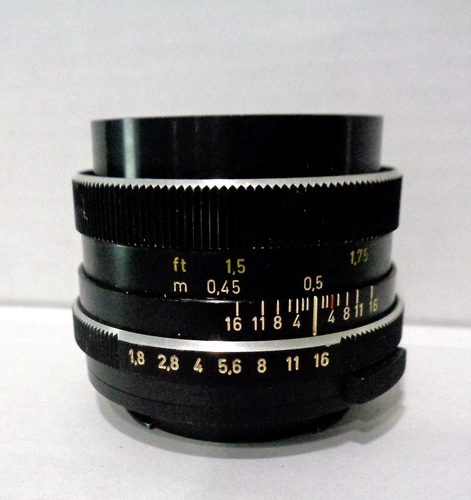 VTG Carl Zeiss Planar 50mm f/1.8 Rollei QBM Mount Lens Made In West Germany EUC - Picture 5 of 7