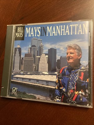 Bill Mays Mays In Manhattan Cd Vg Piano Jazz 1996 Concord