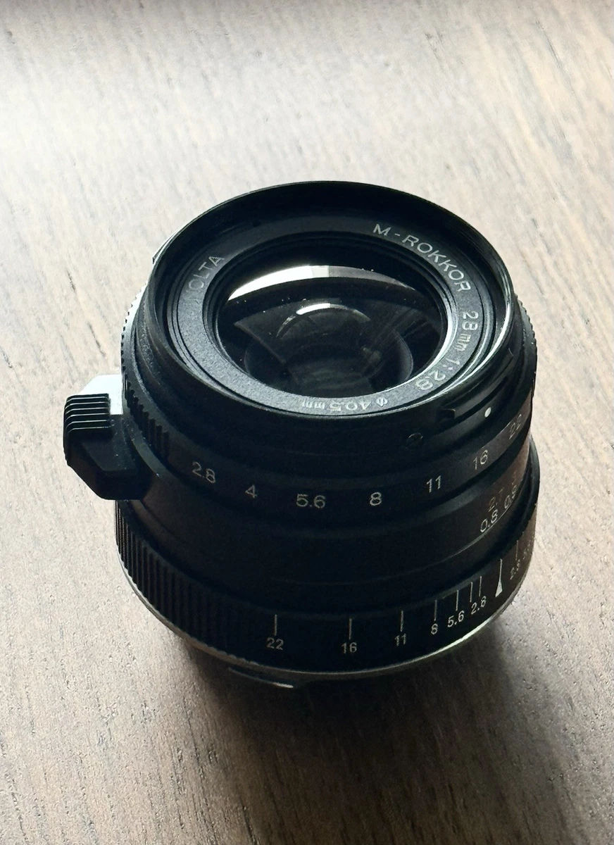 Minolta f/2.8 Camera Lenses 28mm Focal for sale - eBay