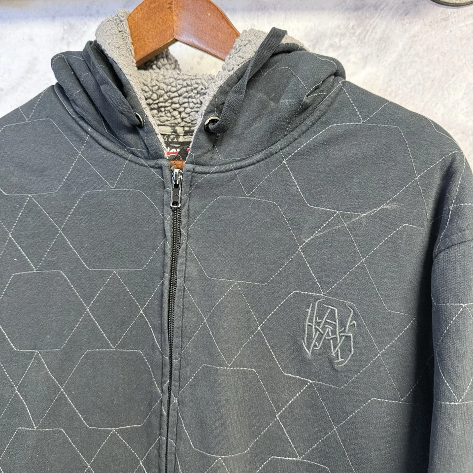 Sudadera con Capucha De Colección Y2K Tony Hawk Skate Para Hombre 23.5x27 Negra Bordada Foto 3 de 4