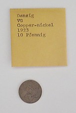 Older coin from Germany (Danzig) - 1923 - 10 pfennig