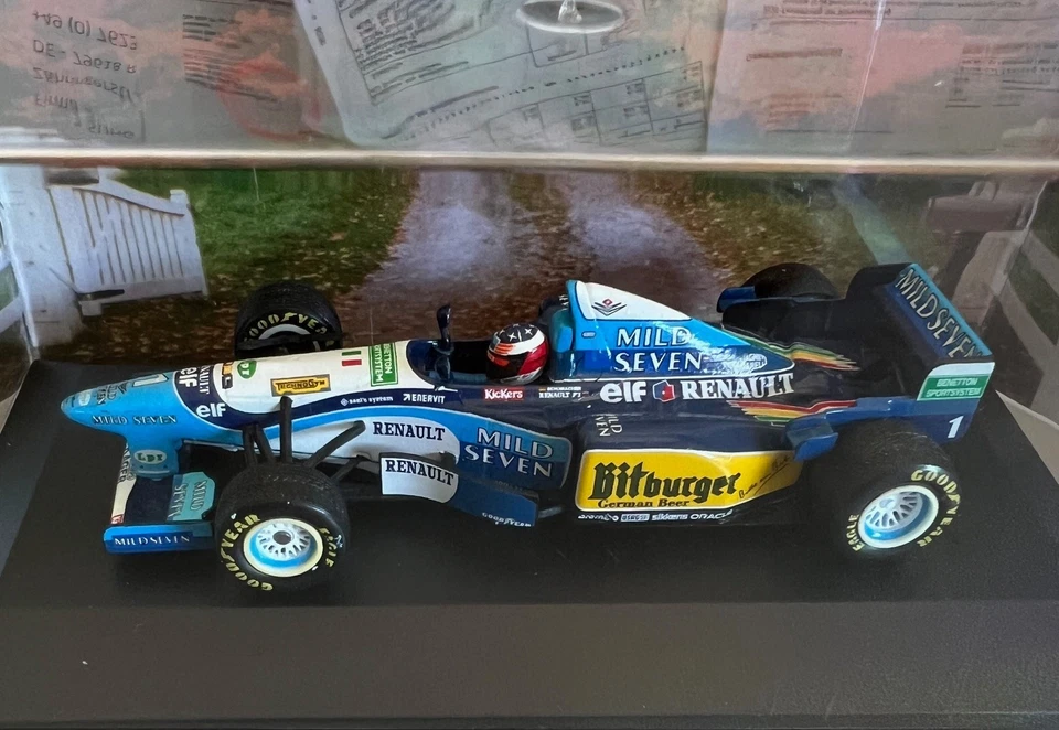 Benetton B 195 Michael Schumacher Collection Minichamps - Bild 3 von 4