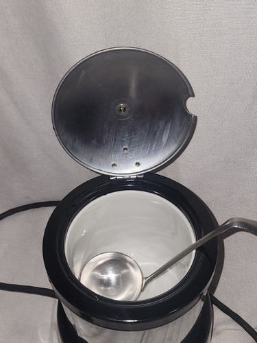 1940s Johnston Hot Fudge Warmer Vintage With Laddle - Picture 7 of 13