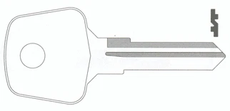 Juego de llaves de encendido en blanco Triumph Stag Spitfire TR6 TR7 TR8 GT6 1970-80 Foto 4 de 4