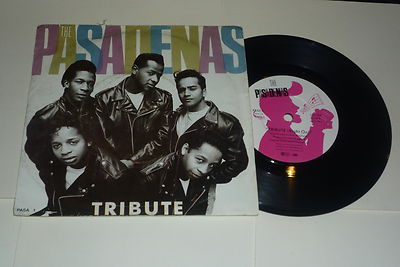 THE PASADENAS - Tribute - Deleted 1988 UK 2-track 7''