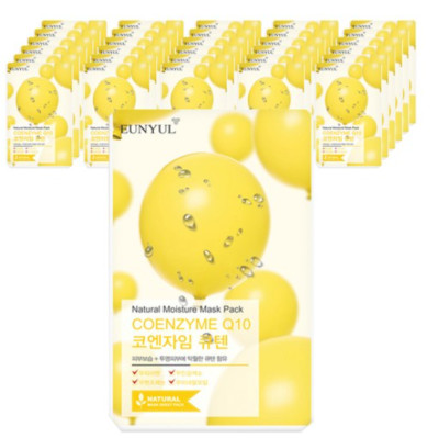 EUNYUL Coenzym Q10 Natural Moisture Gesichtsmaske, Blattpackung,...