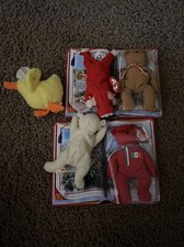 TY Original Beanie Babies Collection Lot International. Free Shipping