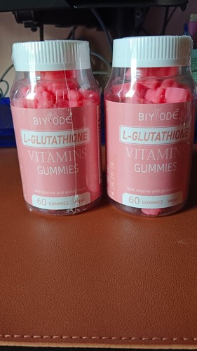 2X BIYODE Glutathione Gummies Vegan Skin Glow Biotin L-Glutathione VitC 60' - Picture 14 of 22