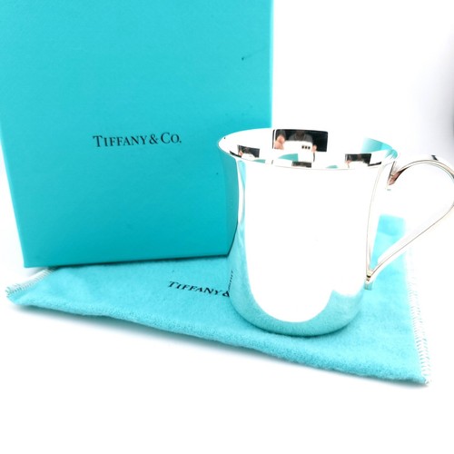 NEW Tiffany & Co. Makers Sterling Silver Baby Cup 2.5 Inch Pouch & Box