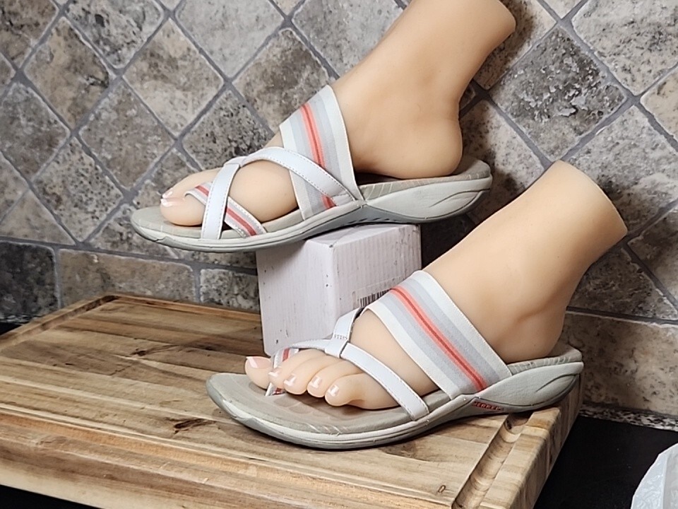 Sandali donna Merrell Zinnia Cayenne bianchi J35650 taglia 9 M