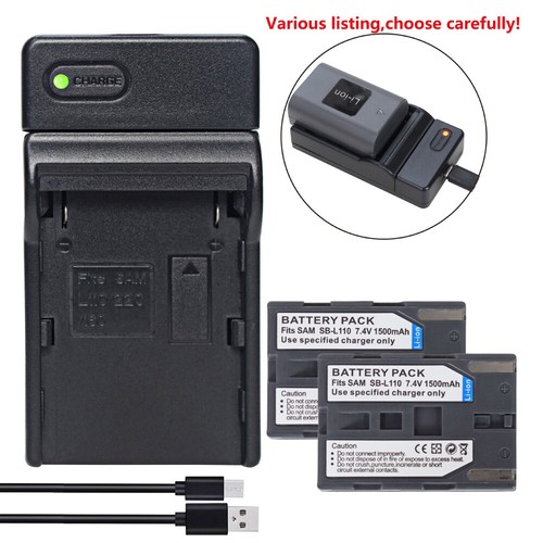 Batteria o caricabatterie per videocamera mini DV Samsung SCD103 SC-D103 VP-D101 SB-L110 Samsung SCD103 SC-D103 VP-D101 - Foto 2 di 41