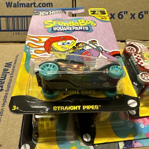 Hot Wheels 2024 SPONGEBOB SQUAREPANTS 25th Anniversary COMPLETE SET 5/5 - Picture 15 of 21
