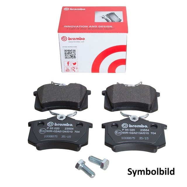 NK Bremsbelagsatz Scheibenbremse 224024 für RANGE ROVER P38A LANDROVER hinten 2
