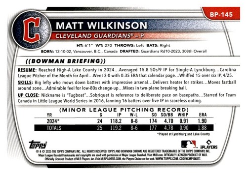 2025 Bowman Baseball Paper Vets RCs & Prospects Complete Your Set You Pick Card - Picture 489 of 499