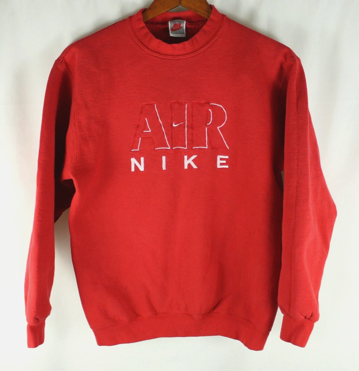 Nike red vintage 2025 sweatshirt