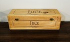 2007 Rare Wine Bottle Wood Luce Montalcino Toscana Lidded Box Container Storage