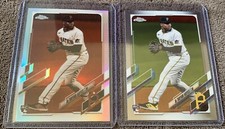 2021 Topps Chrome Ke’Bryan Hayes Sepia Rookie + Base Pittsburgh Pirates