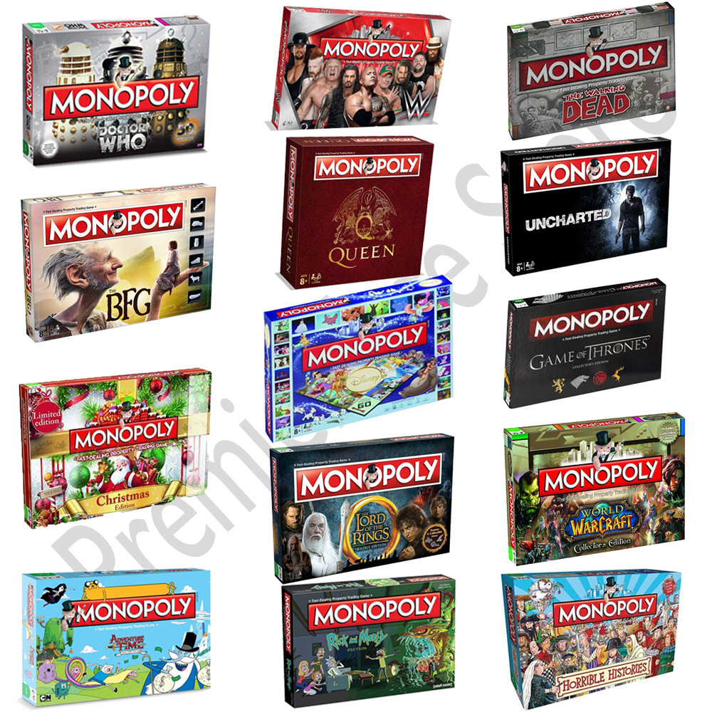 Monopoly Board Game Friends/Moshi Monster Special Edition