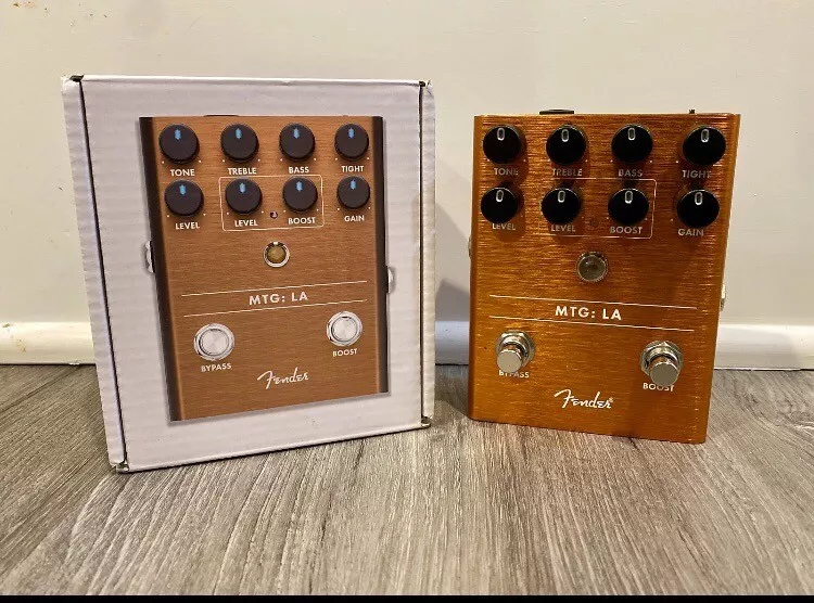 Fender MTG LA Distortion Pedal Excellent eBay