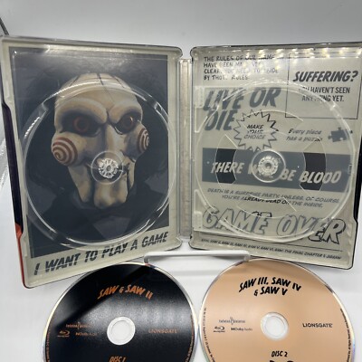 Saw 8 Film Collection Steelbook - Horror DVDs Collectible