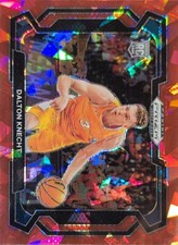 2024 Panini Prizm Draft Picks Base Variations#50 Dalton Knecht Red Ice Prizms
