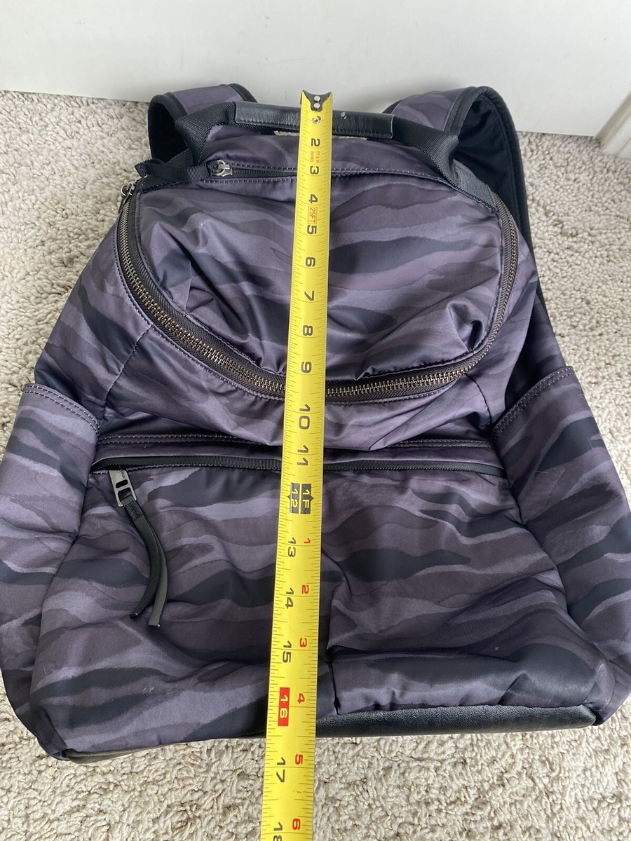 Lululemon Athletica Backpack Camo Black/Gray - READ | eBay display picture 1