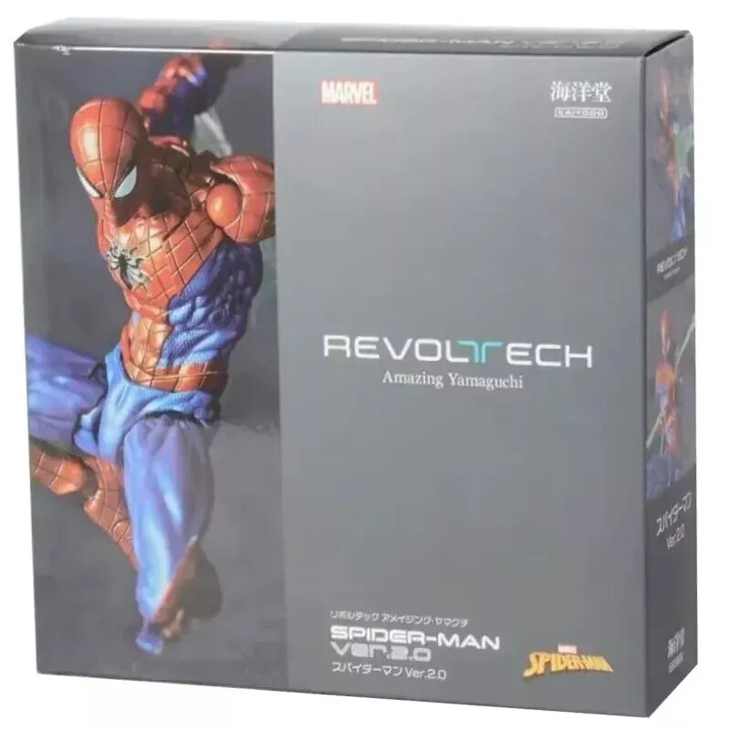 新品未開封 MARVEL Amazing Yamaguchi スパイダーマン Amazing Yamaguchi Spider-Man Ver.2.0 Action Figure New in