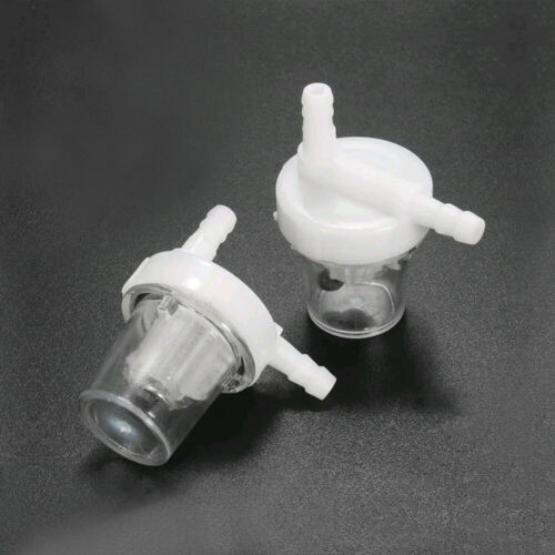 2Pcs Petrol Fuel Filter Universal For Motorcycle Using 1/4inch (6mm) Fuel Line - Picture 2 of 12