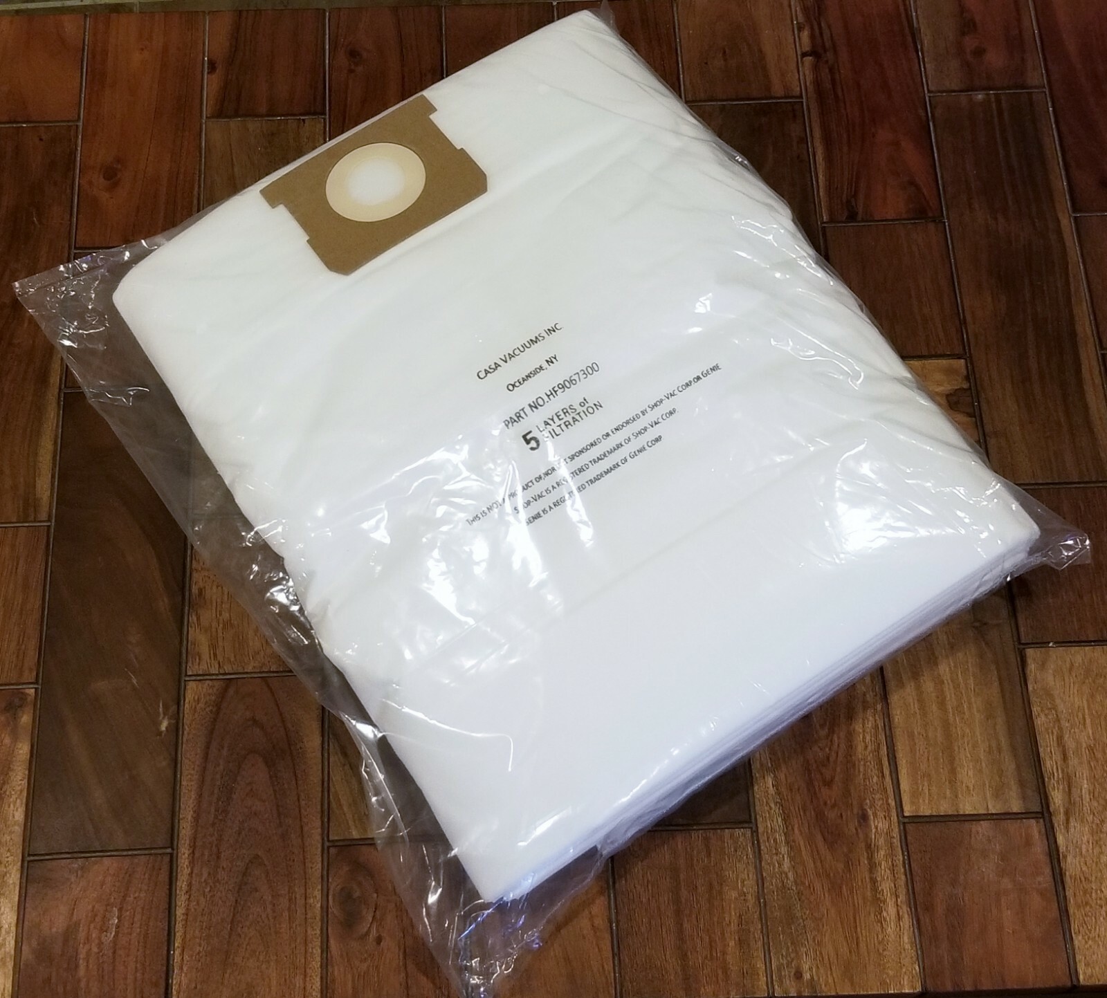 Shop-Vac 15-22 Gallon Replacement Bags - 6 Pack, Genuine Fit For Most Shop Vacs