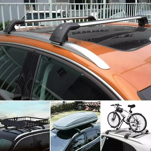 Fits for All New BMW X1 U11 2023 2024 Lockable Crossbar Roof Rack Rails 2PCS - Picture 8 of 19