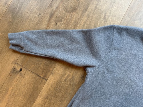 Nike Air Oversized Long Hoodie Sweatshirt Gray Y2K AT5417-091 Women's Size Small - Picture 16 of 17