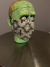Custom Washable Fashion Cotton Face Mask Evil Crosses Satan Goth Spooky