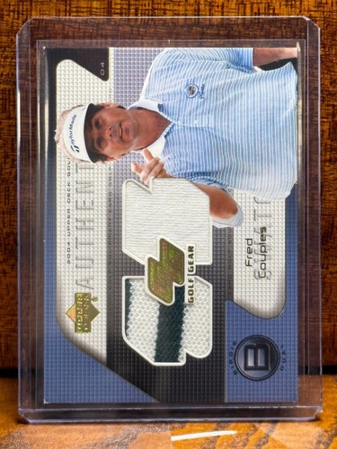 Fred Couples 2004 Upper Deck Golf Gear Birdie Dual #FC-GGB Game Worn Patch