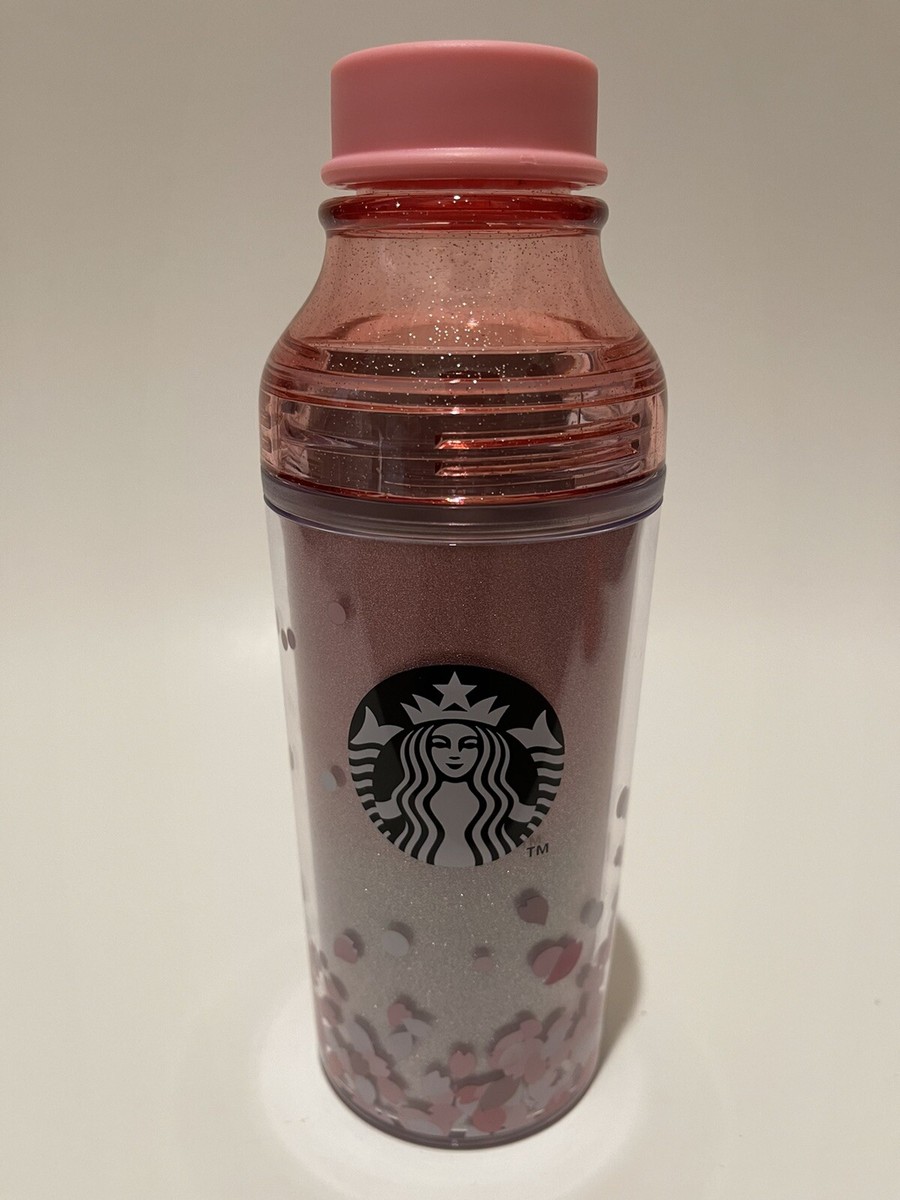 STARBUCKS JAPAN 2022 SAKURA GLITTERY 473ml REMOVABLE SCREW TOP