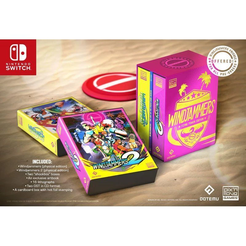 Windjammers Flying Power Edition Limited