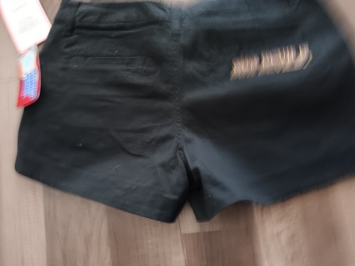 E5 NCAA ASU Arizona State Sun Devils schwarze Damenshorts Größe 9 neu mit Etikett - Bild 10 von 15