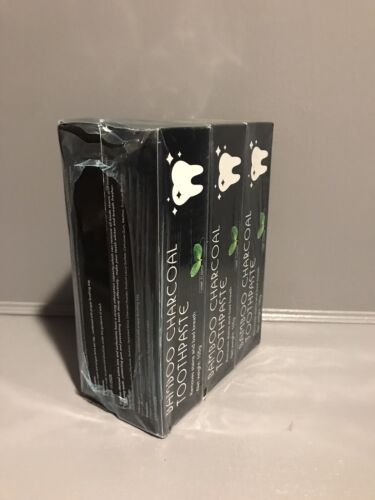 6pc FLUORIDE FREE Natural Bamboo Charcoal Mint TOOTHPASTE, Whitening & Oral Care - Picture 6 of 17