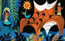 Mary Blair it's a small world Hawaii Hawaiian Polynesia Concept Disney Art Print