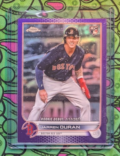 JARREN DURAN 2022-2024 Cards ⚾ U PICK 🔥 Topps RC BLUE PURPLE Refractor Rookie - Picture 20 of 53