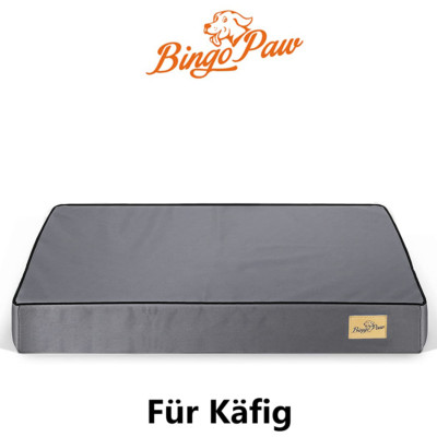 Hundekäfig Matte Matratze Hundebett orthopädisch waschbar wasserdicht Kissen