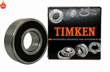 2Pcs TIMKEN Brand 6202-2RS 15X35X11MM Double Rubber Seal Ball Bearings 6202RS