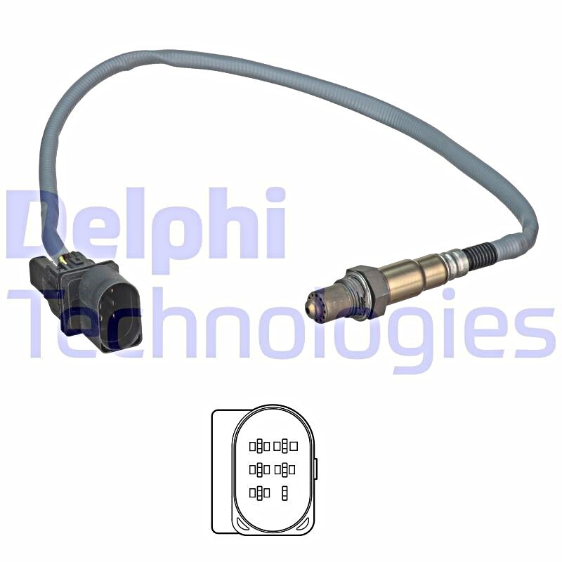 DELPHI Oxygen Sensor For BMW 1 3 Series 11787512985 | eBay