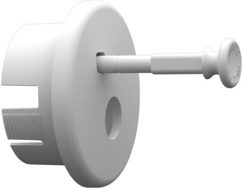 (10) LSP OBPS-300-D-W White-Paintable (Deep) KNOB AND ESCUTCHEON