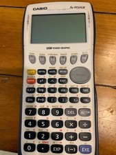Broken Calculator ForParts Casio Fox-9750GII