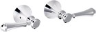 Delta Faucet H697 Cassidy Two Lever Roman Tub Handle Kit, Chrome, 4.81x4.81x4.81