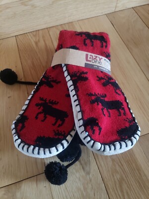 LazyOne Knitted Slipper Socks for Women, Classic S/M 4-7