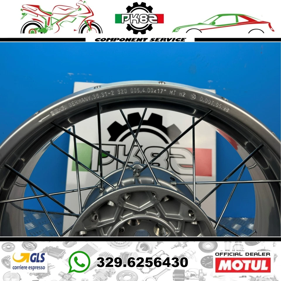 CERCHIO POSTERIORE BMW R1150GS R1100GS R850GS NUOVO BMW R1150RT R1100RT R850RT Foto 4 de 4