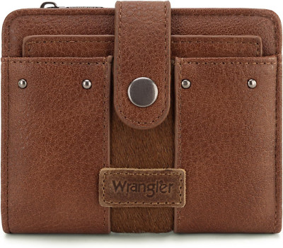 X Wrangler Cowhide Wallets for Women Small Wallets Woman Credit Card Wallet Bifo
