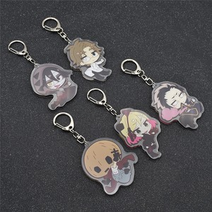 1pc Angels of Death Keychain Fans Gifts Anime Key Rings Jewellery Accessories