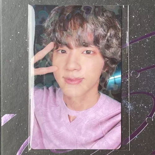 BTS JIN The Astronaut Japón fc versión limitada Tarjeta fotográfica oficial PC